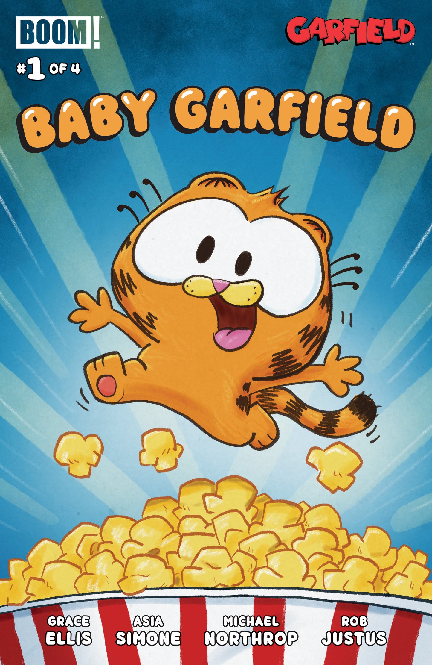 BABY GARFIELD #1 CVR B ROB JUSTUS VAR