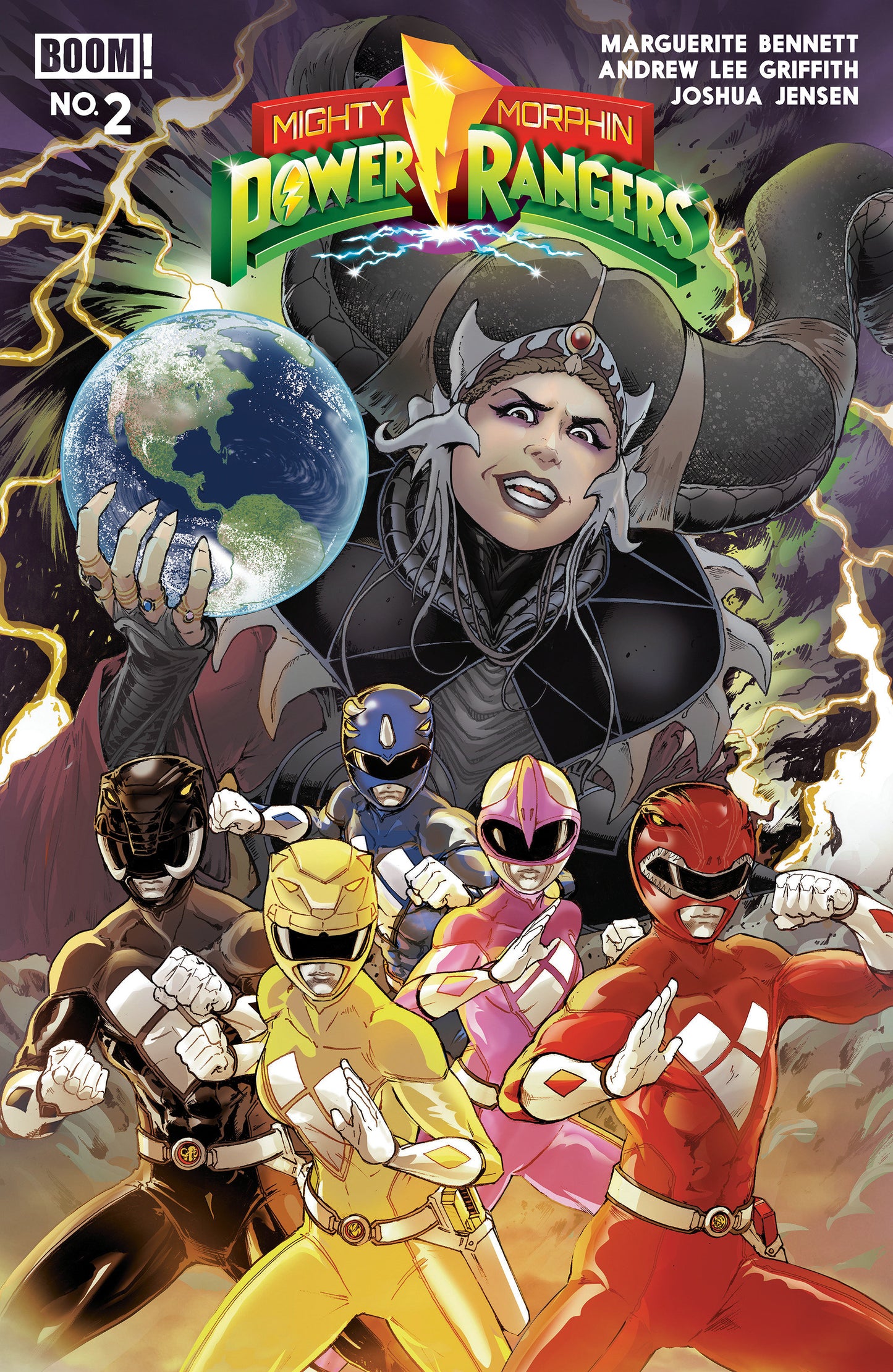 MIGHTY MORPHIN POWER RANGERS (2026) #2 CVR B ANDREW LEE GRIFFITH VAR