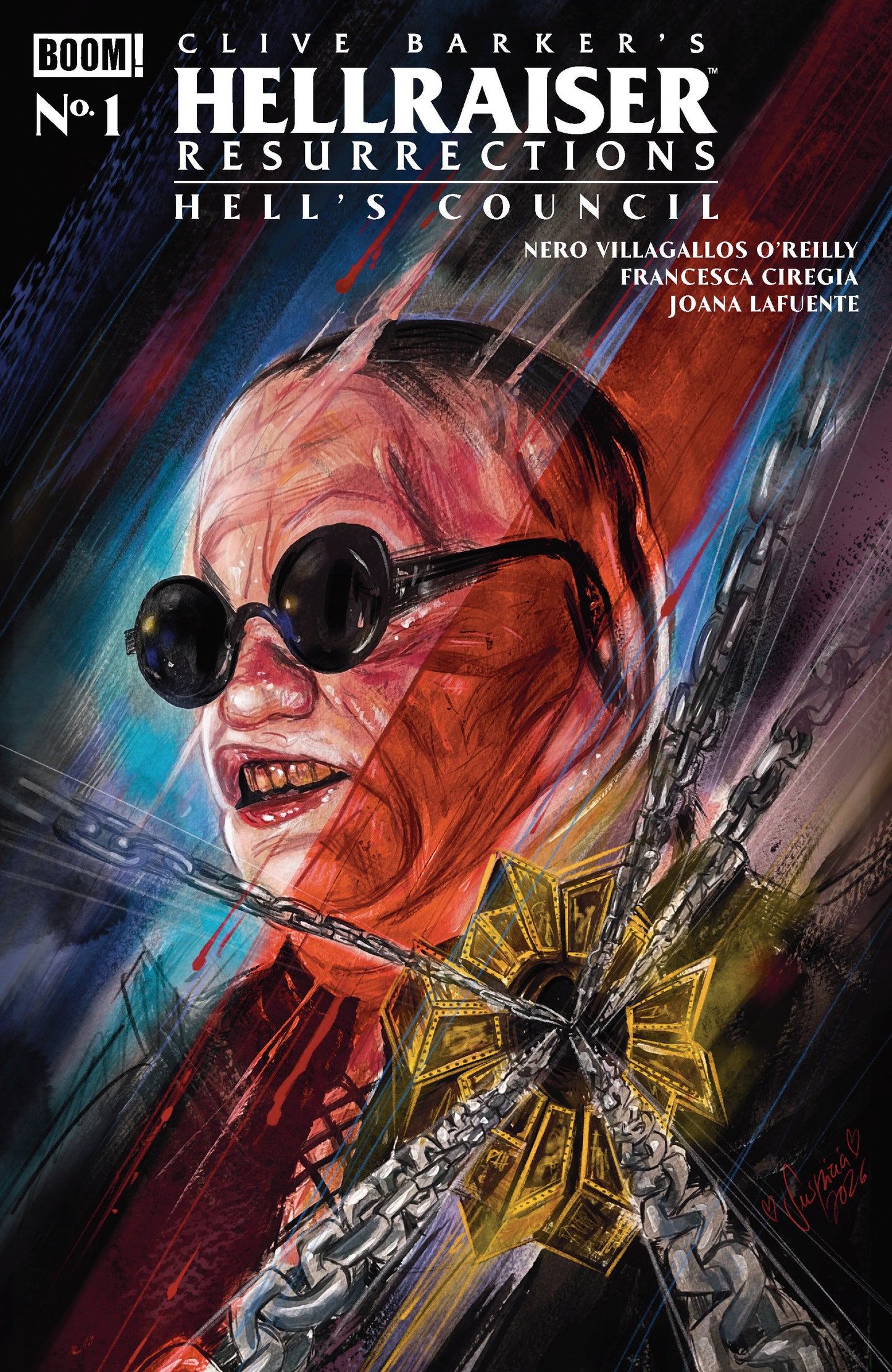 HELLRAISER: RESURRECTIONS - HELL'S COUNCIL #1 A MAIN (DRESSED, VILCHEZ)