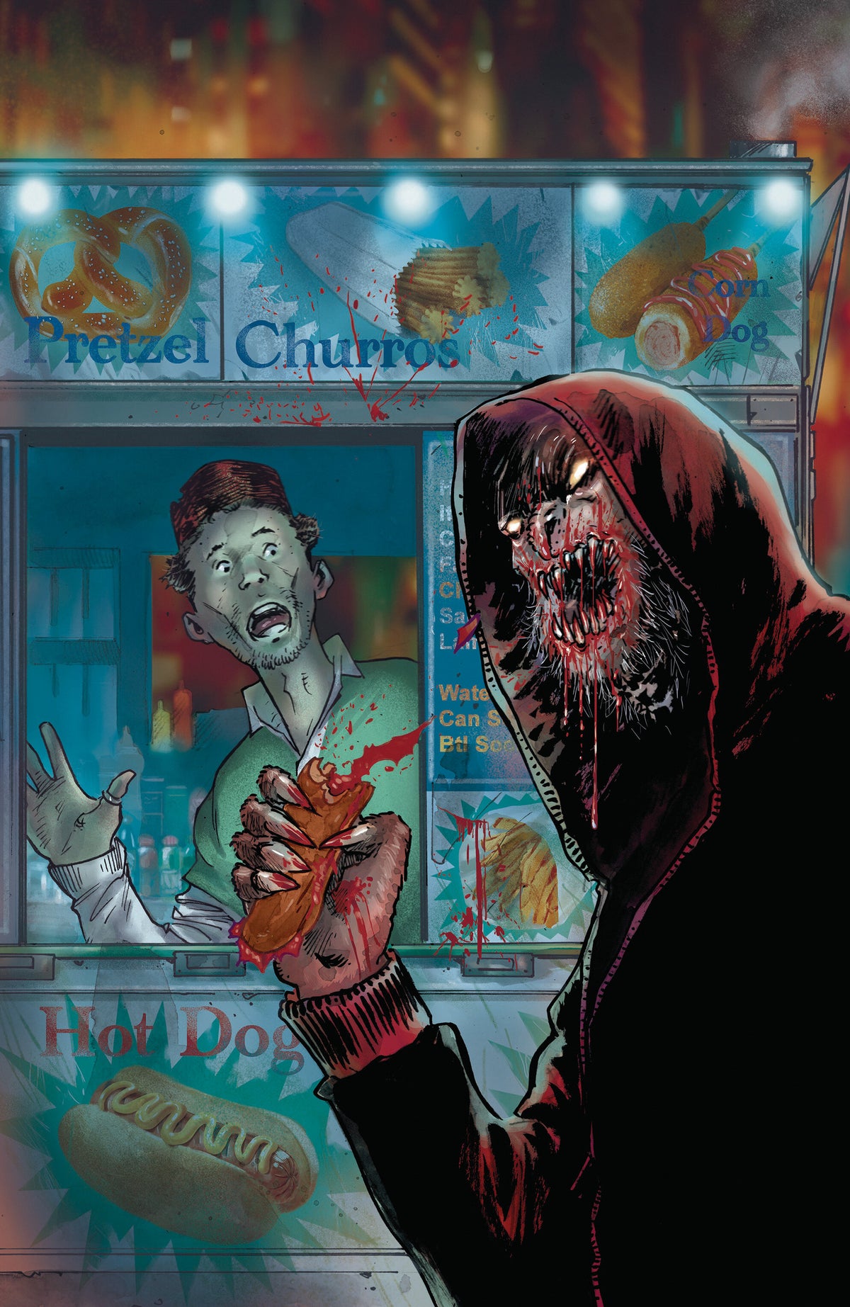 STUFF OF NIGHTMARES: THE HOODIE #1 E GLOW IN THE DARK VARIANT (FULL ART, GLOW IN THE DARK, MUTTI)