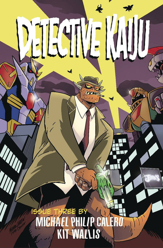 DETECTIVE KAIJU #3 (OF 4) CVR B NOIR HOMAGE (MR)