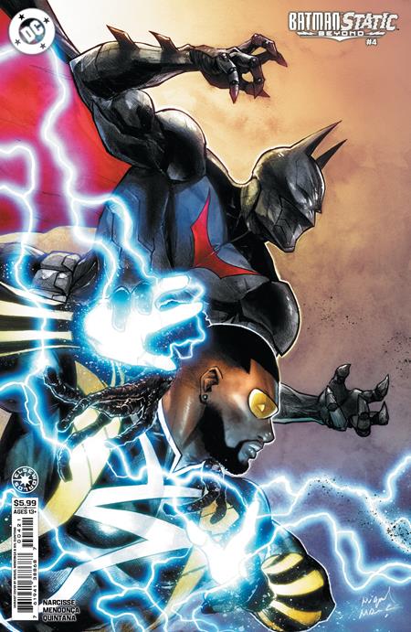 BATMAN STATIC BEYOND #4 (OF 6) CVR B MIGUEL MENDONCA CARD STOCK VAR