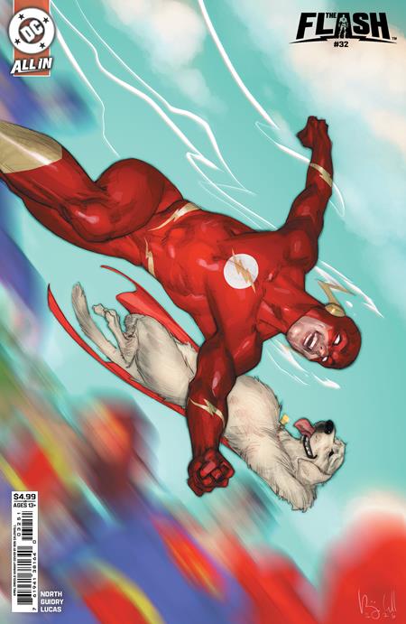 FLASH #32 CVR E BEN CALDWELL APRIL DROOLS CARD STOCK VAR
