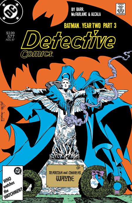 DETECTIVE COMICS #577 FACSIMILE EDITION CVR A TODD MCFARLANE (YEAR TWO PART 3 OF 4)