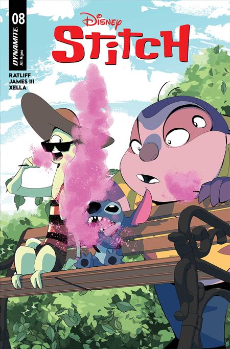 STITCH #8 CVR D GEORGE KAMBADAIS VAR