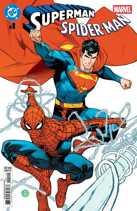 DC MARVEL SUPERMAN SPIDER-MAN #1 (ONE SHOT) 2ND PTG CVR A DAN MORA