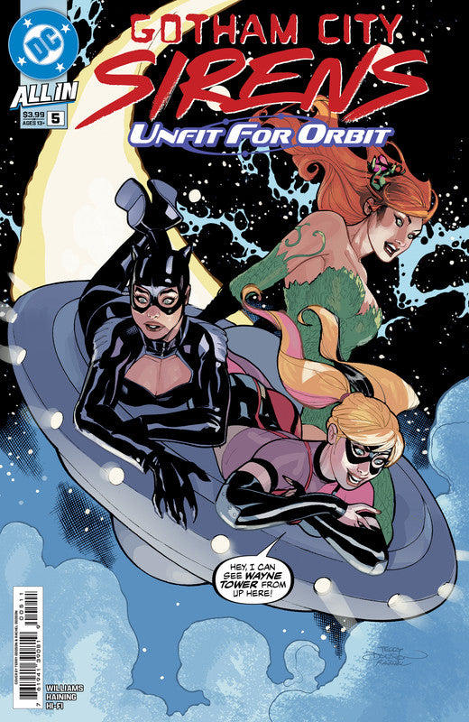 GOTHAM CITY SIRENS UNFIT FOR ORBIT #5 (OF 5) CVR A DODSON