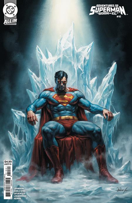 ADVENTURES OF SUPERMAN BOOK OF EL #10 (OF 12) CVR B LUCIO PARRILLO CARD STOCK VAR