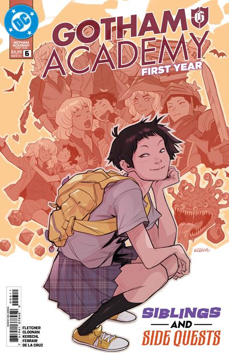 GOTHAM ACADEMY FIRST YEAR #6 (OF 6) CVR A KARL KERSCHL
