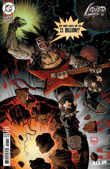 LOBO #7 CVR B DAVE JOHNSON CARD STOCK VAR