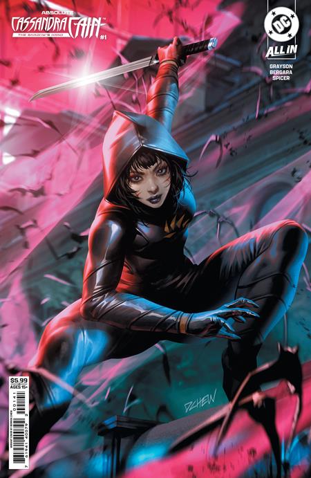 ABSOLUTE CASSANDRA CAIN THE SHADOWS HAND #1 (ONE SHOT) CVR D DERRICK CHEW CARD STOCK VAR