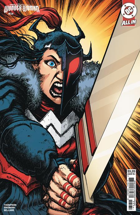 ABSOLUTE WONDER WOMAN #24 CVR B TERRY DODSON CARD STOCK VAR