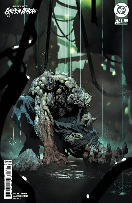 ABSOLUTE GREEN ARROW #5 (OF 6) CVR B GERALD PAREL CARD STOCK VAR
