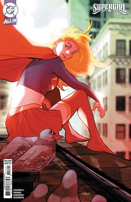 SUPERGIRL #17 CVR B KARL KERSCHL CARD STOCK VAR (KINGDOM OF ZOD)