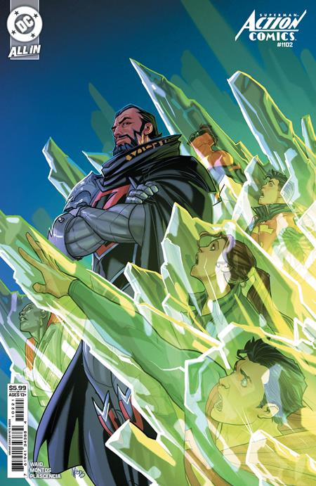ACTION COMICS #1102 CVR B PETE WOODS CARD STOCK VAR (KINGDOM OF ZOD)