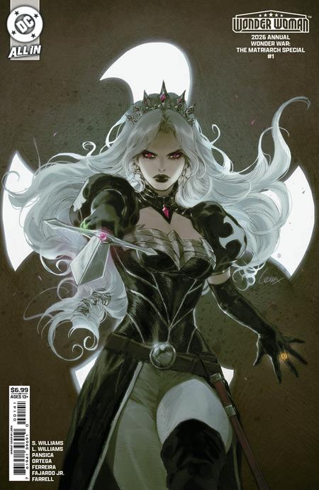 WONDER WOMAN 2026 ANNUAL WONDER WAR THE MATRIARCH SPECIAL #1 (ONE SHOT) CVR D LESLEY LEIRIX LI CARD STOCK VAR