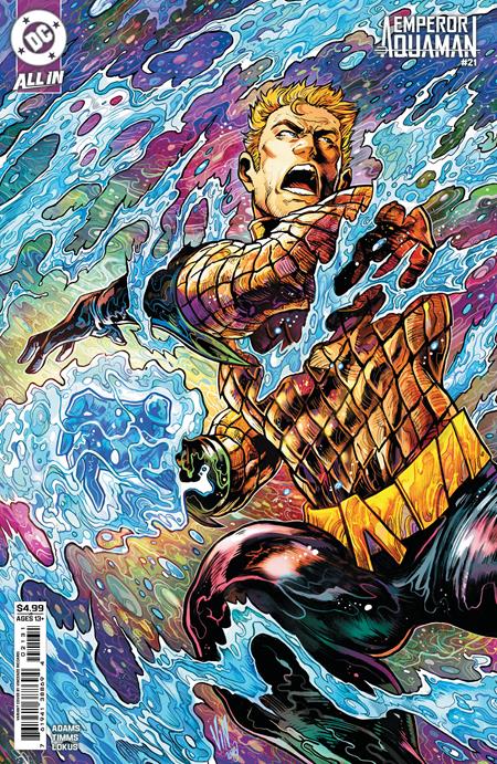 EMPEROR AQUAMAN #21 CVR C VINCENZO RICCARDI CARD STOCK VAR
