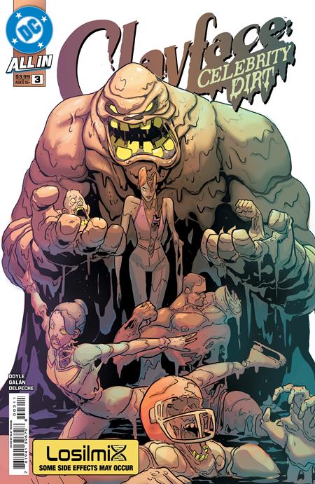 CLAYFACE CELEBRITY DIRT #3 (OF 6) CVR A RILEY ROSSMO