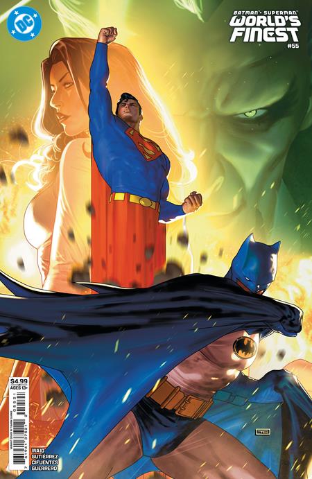 BATMAN SUPERMAN WORLDS FINEST #55 CVR B TAURIN CLARKE CARD STOCK VAR
