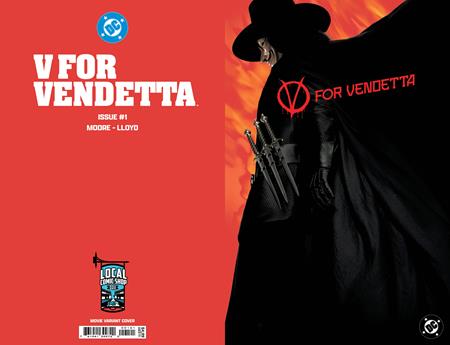 V FOR VENDETTA #1 FACSIMILE EDITION CVR B MOVIE CARD STOCK VAR (MR)