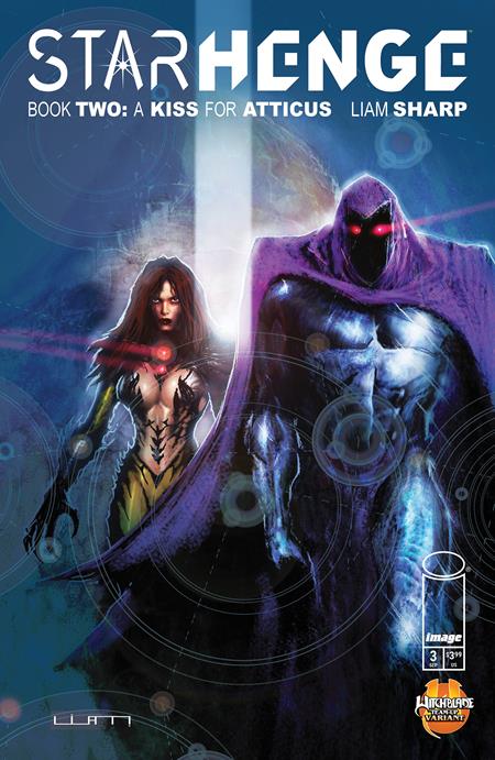 STARHENGE BOOK TWO A KISS FOR ATTICUS #3 (OF 4) CVR F LIAM SHARP WITCHBLADE TEAM UP VAR (MR)