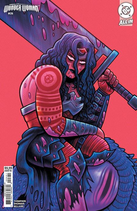 ABSOLUTE WONDER WOMAN #26 CVR D DAN HIPP CARD STOCK VAR