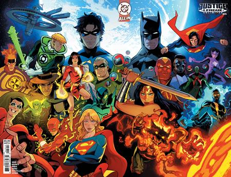 JUSTICE LEAGUE UNLIMITED #25 CVR I RAFAEL PEREZ WRAPAROUND CARD STOCK VAR