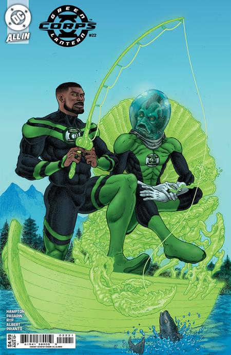 GREEN LANTERN CORPS #22 CVR B RAMON VILLALOBOS CARD STOCK VAR (GREEN LANTERN FIRST LIGHT)