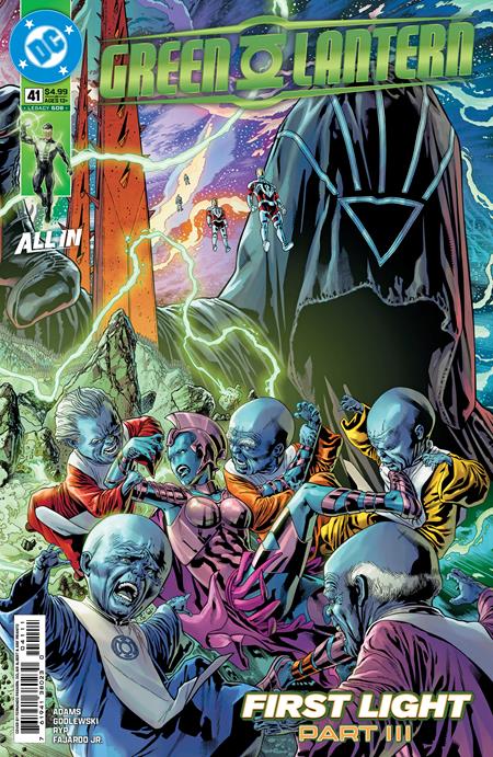 GREEN LANTERN #41 CVR A FERNANDO PASARIN & OCLAIR ALBERT CONNECTING (GREEN LANTERN FIRST LIGHT)