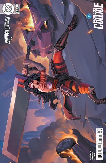 ABSOLUTE WONDER WOMAN #26 CVR E DC WORLDS COLLIDE CARD STOCK VAR