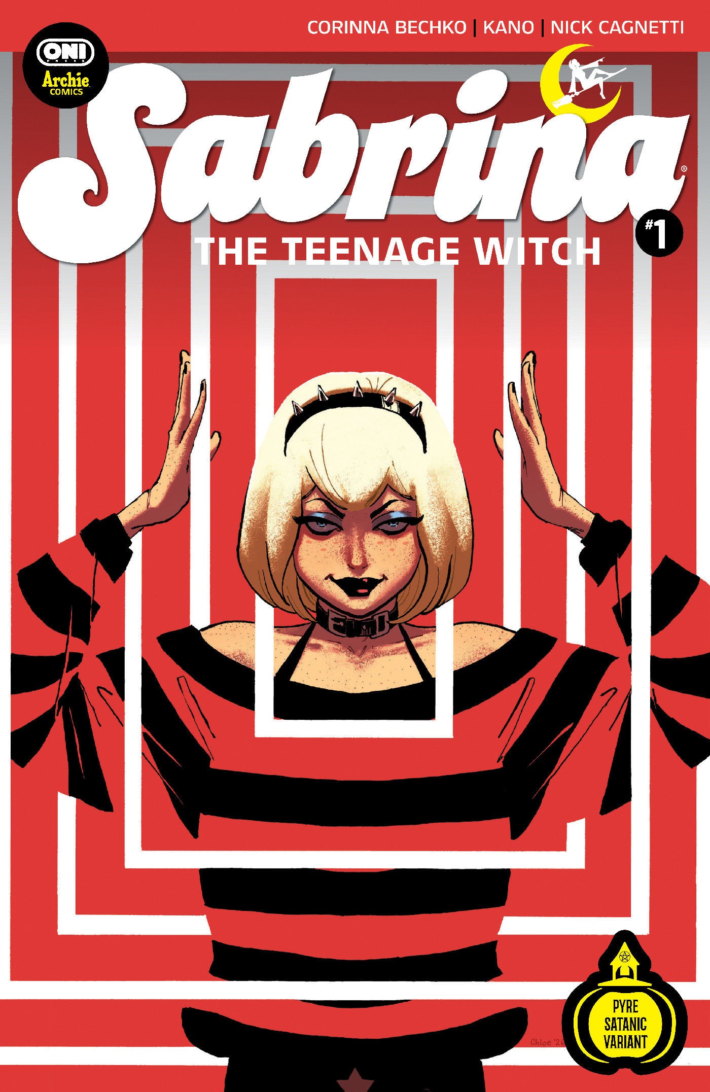 SABRINA THE TEENAGE WITCH #1 COVER W CHLOE BRAILSFORD MIDNIGHT RELEASE VAR