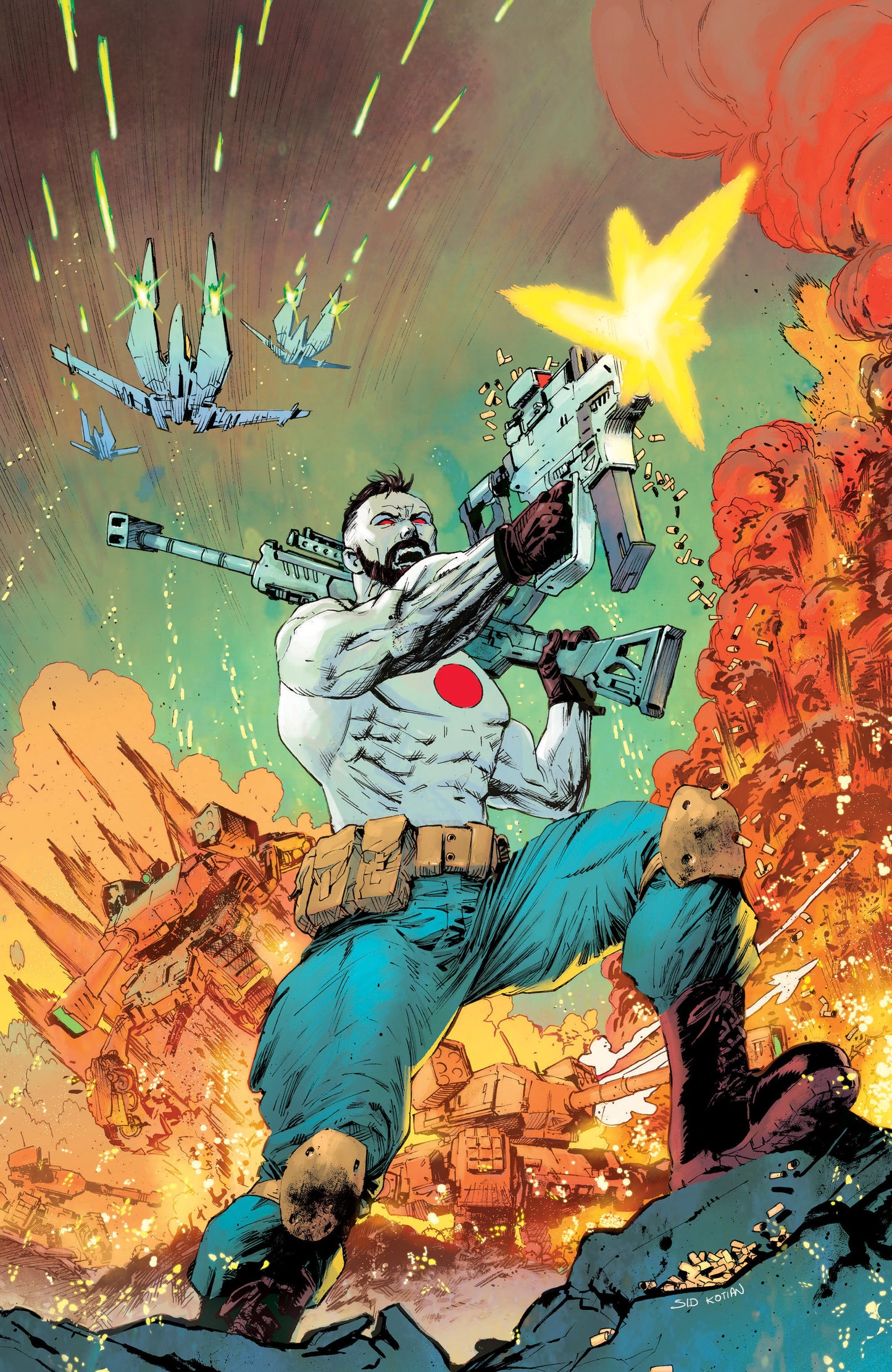 VALIANT BEYOND: BLOODSHOT #5 MAN MADE HELL #2 CVR C SID KOTIAN VAR