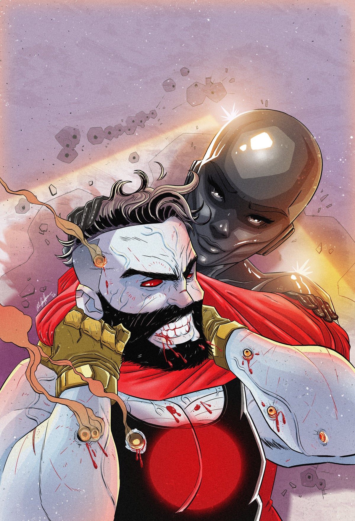 Valiant Beyond: Bloodshot #7 Toy Soldiers #1 Variant C (Griffin Full Art)