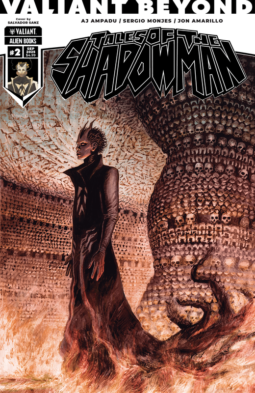 VALIANT BEYOND TALES OF THE SHADOWMAN #2 CVR B SANZ