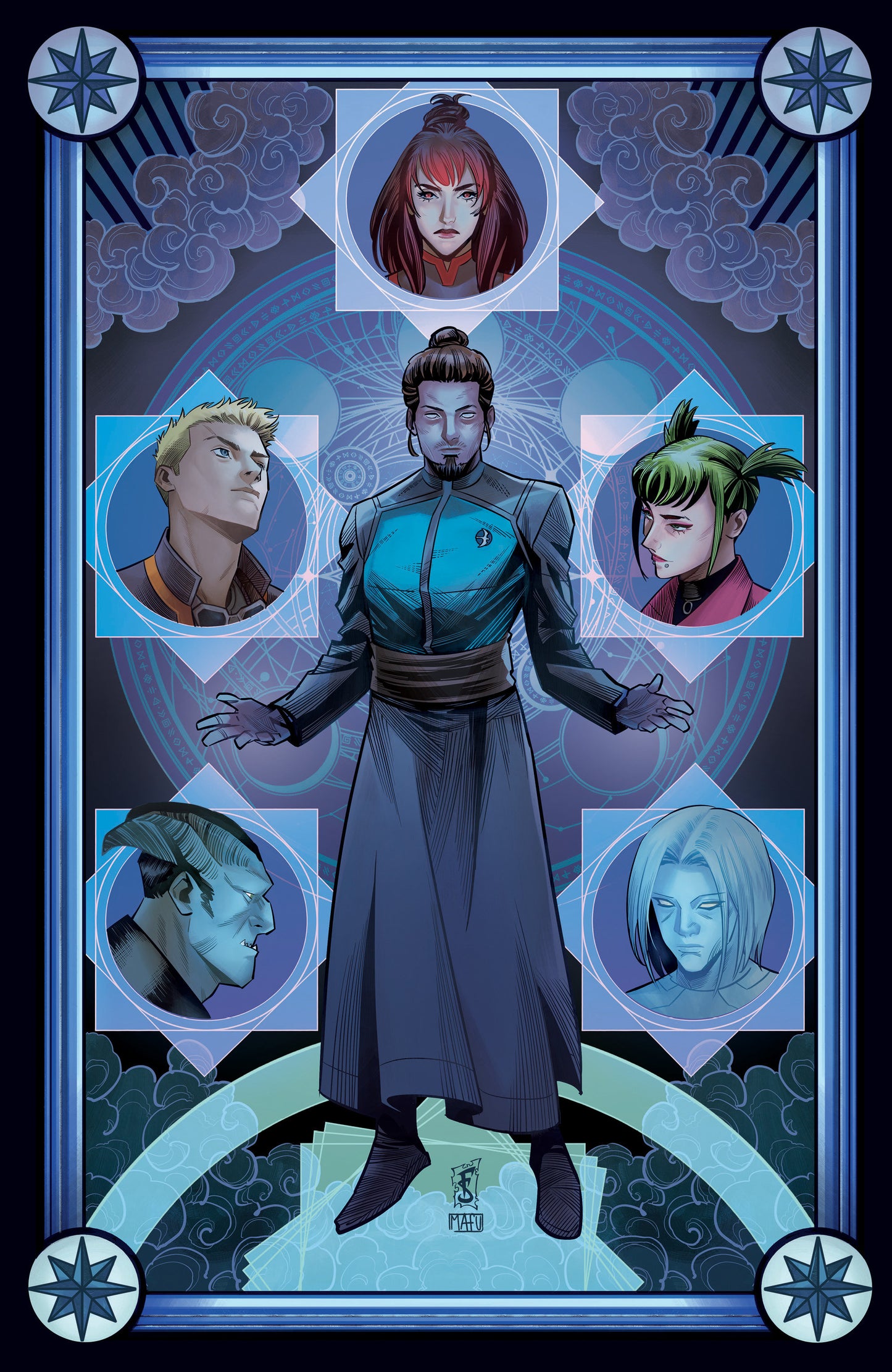 VALIANT BEYOND: ALL-NEW HARBINGER #8 RISEN #2 CVR B FEDERICO SABBATINI TAROT CARD VAR