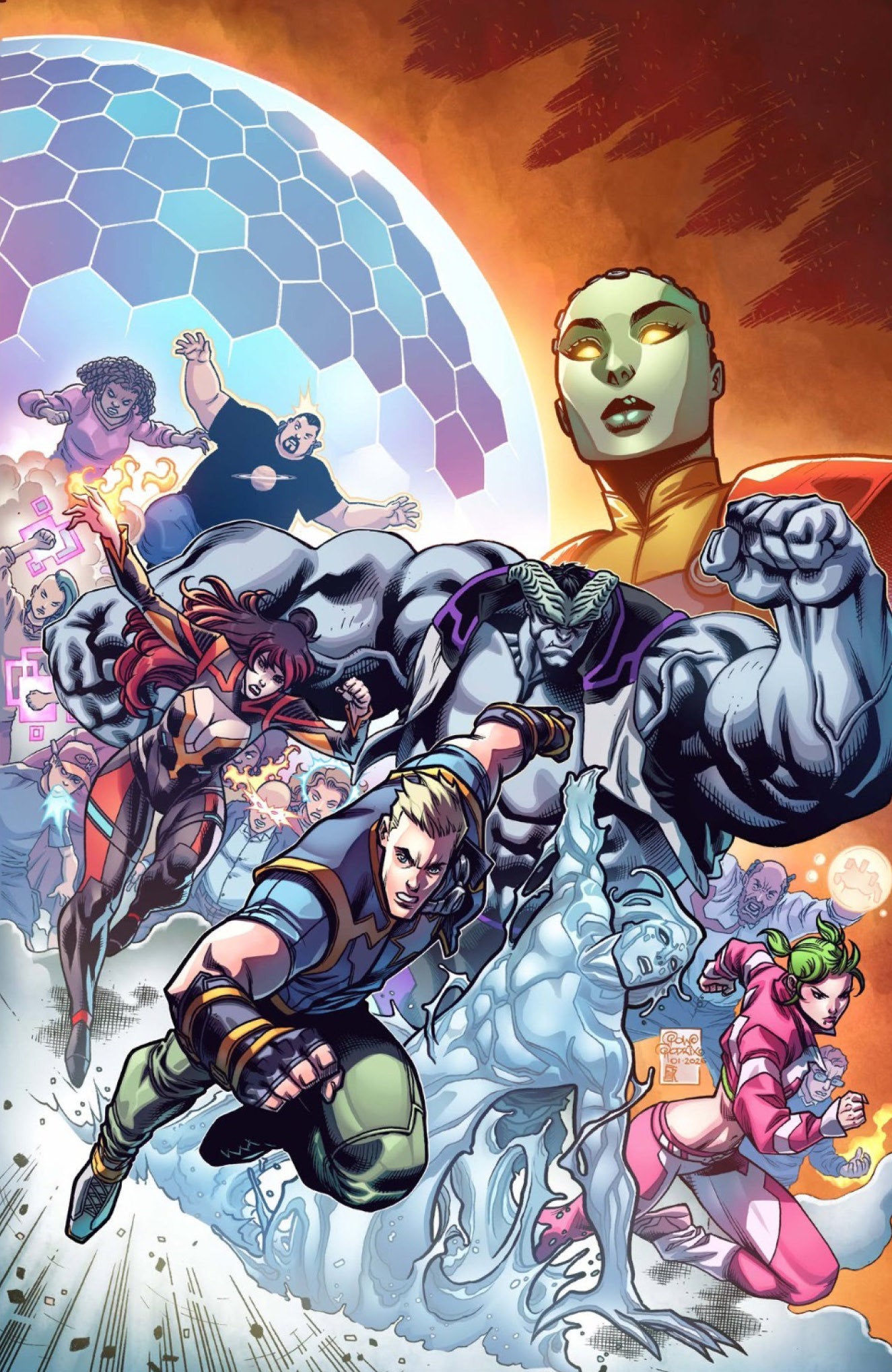 VALIANT BEYOND: ALL-NEW HARBINGER #8 RISEN #2 CVR C POW RODRIX VAR