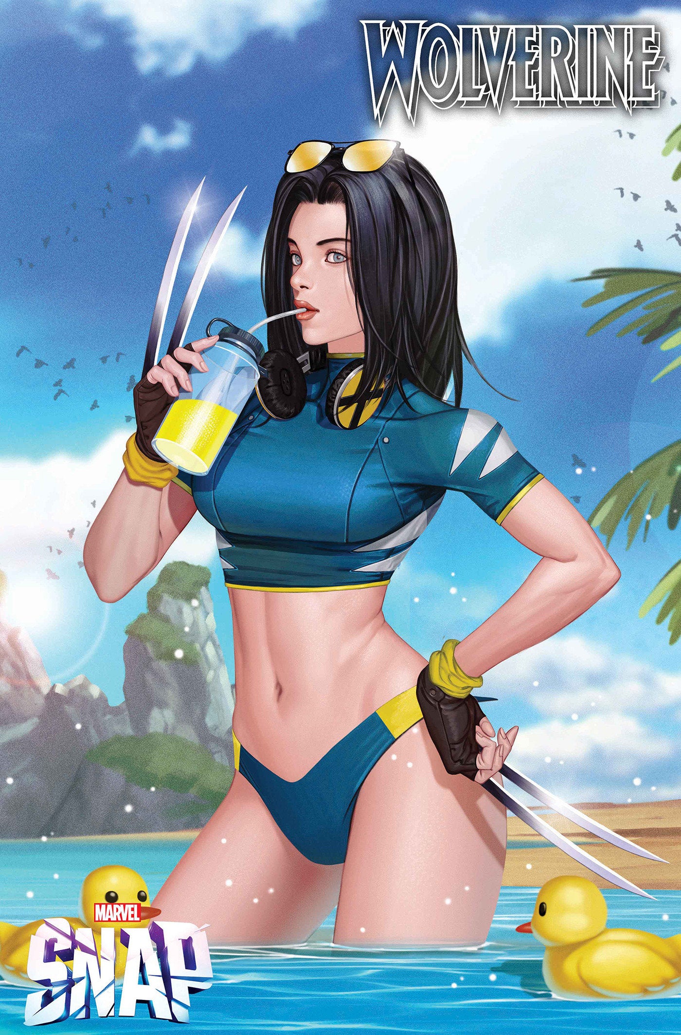 WOLVERINE #24 CVR F INHYUK LEE MARVEL SNAP SWIMSUIT VAR