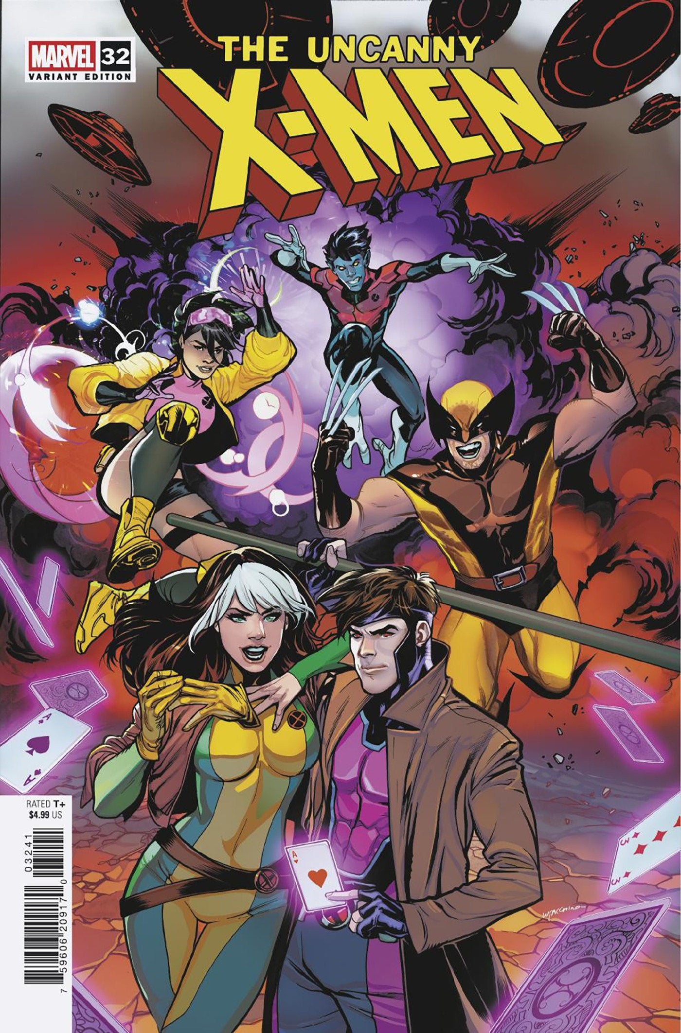 UNCANNY X-MEN #32 CVR D EMA LUPACCHINO VAR