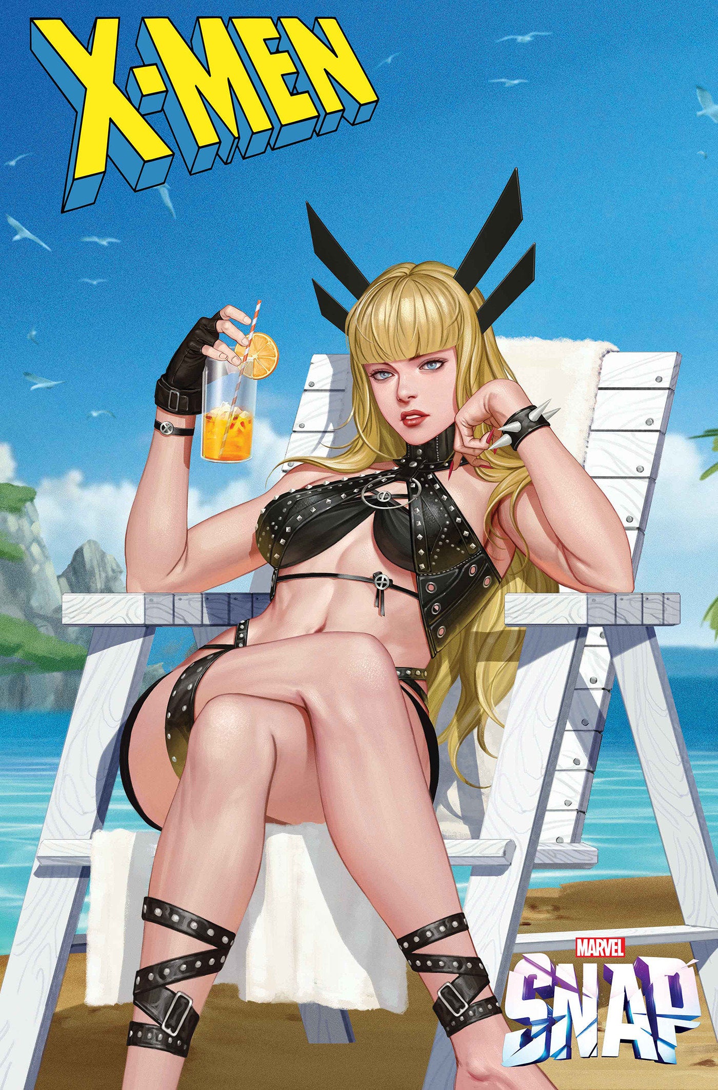 X-MEN #34 CRV F INHYUK LEE MARVEL SNAP SWIMSUIT VAR