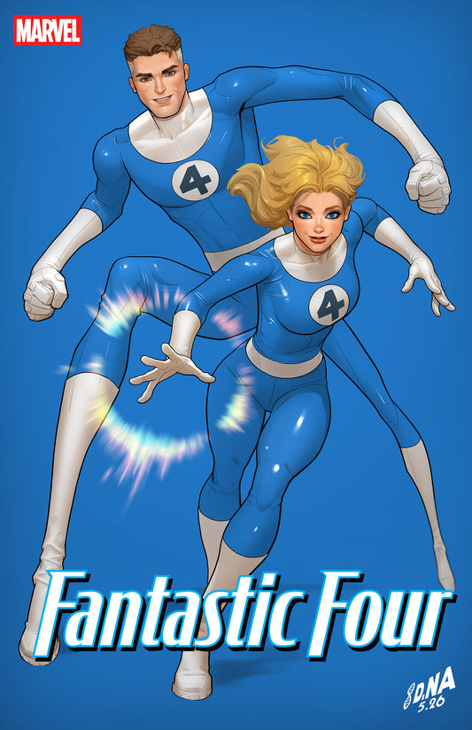 FANTASTIC FOUR #14 CVR B DAVID NAKAYAMA COLOR BLOCK BLUE VAR