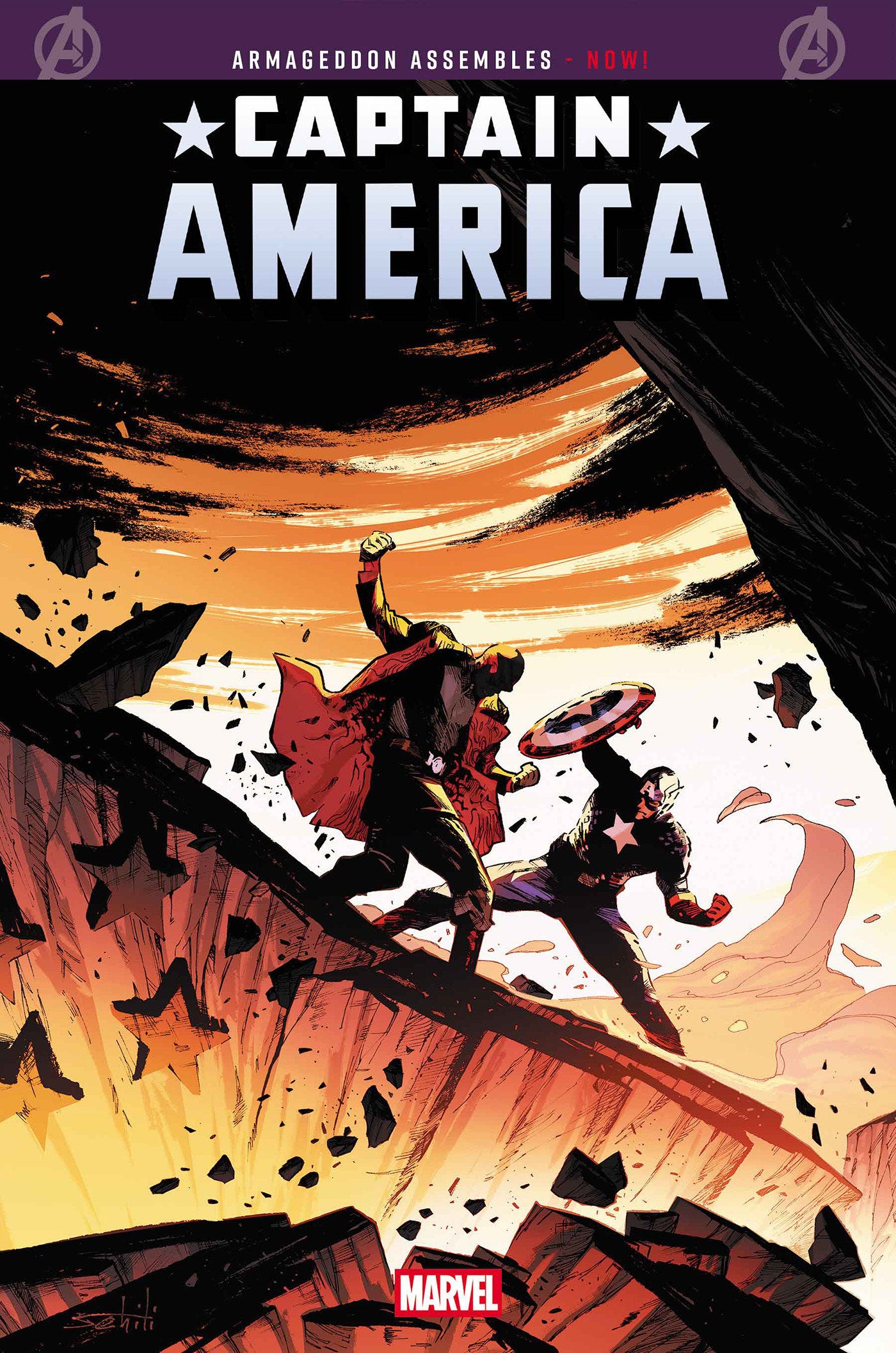CAPTAIN AMERICA #13 CVR A VALERIO SCHITI [ARM]