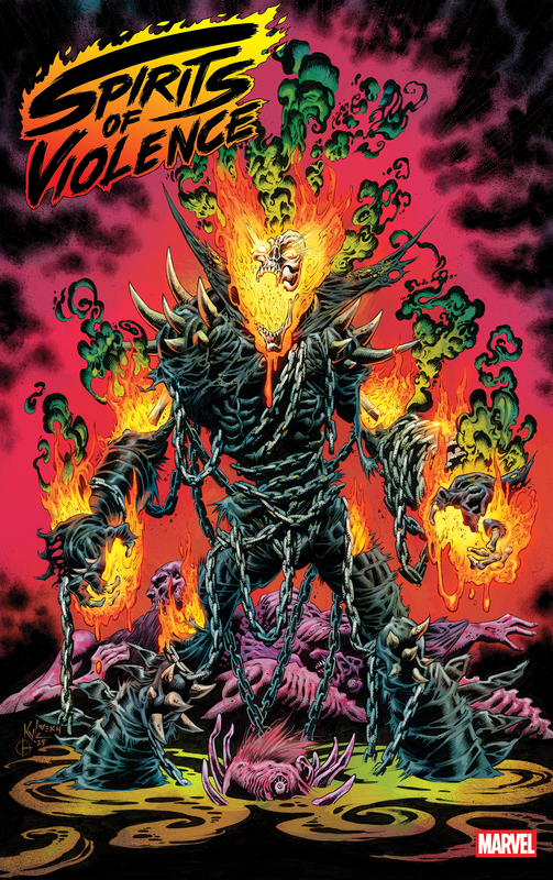 SPIRITS OF VIOLENCE #1 KYLE HOTZ MARVEL ZOMBIES VAR