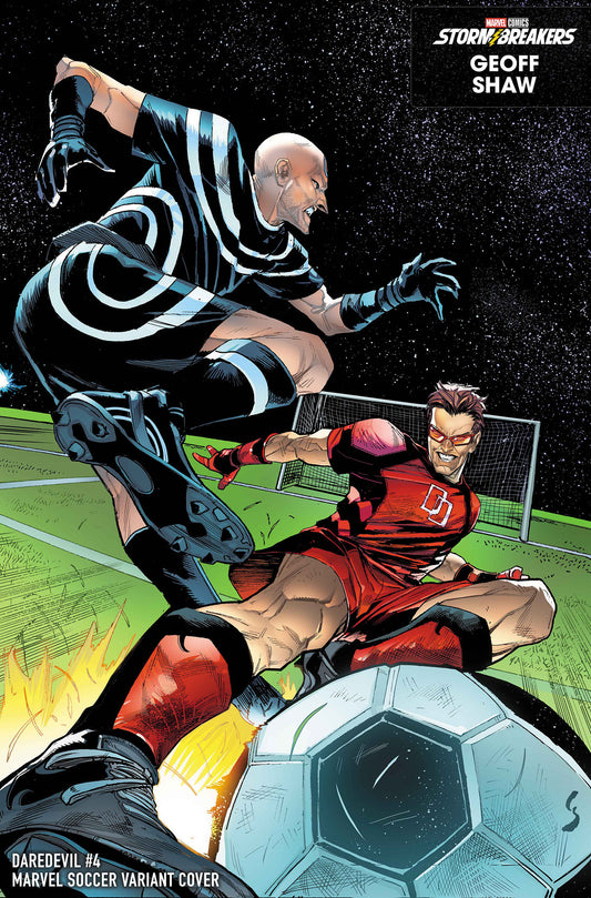 DAREDEVIL #4 CVR C GEOFF SHAW MARVEL SOCCER VAR