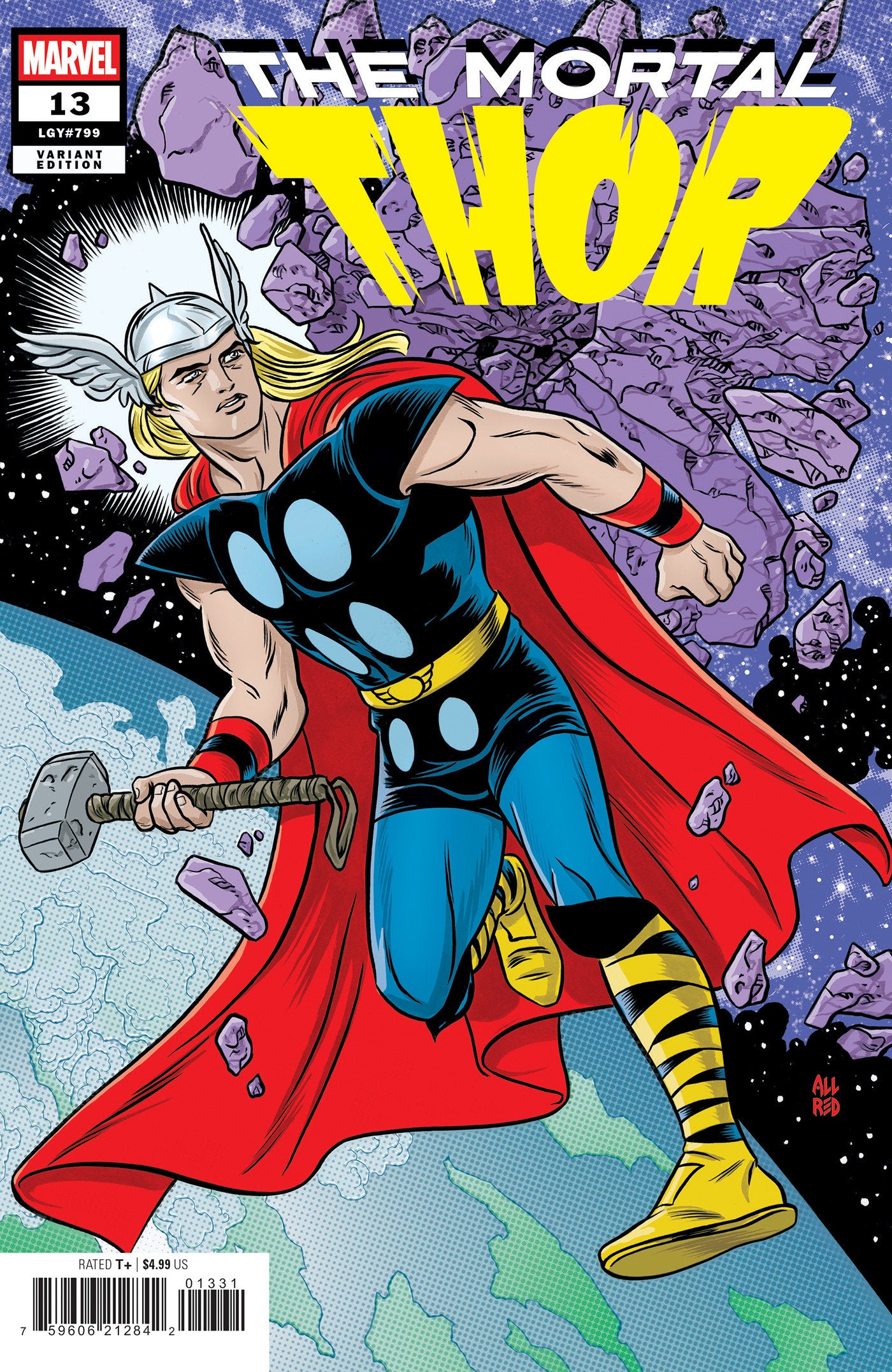 MORTAL THOR #13 CVR C MIKE ALLRED VAR
