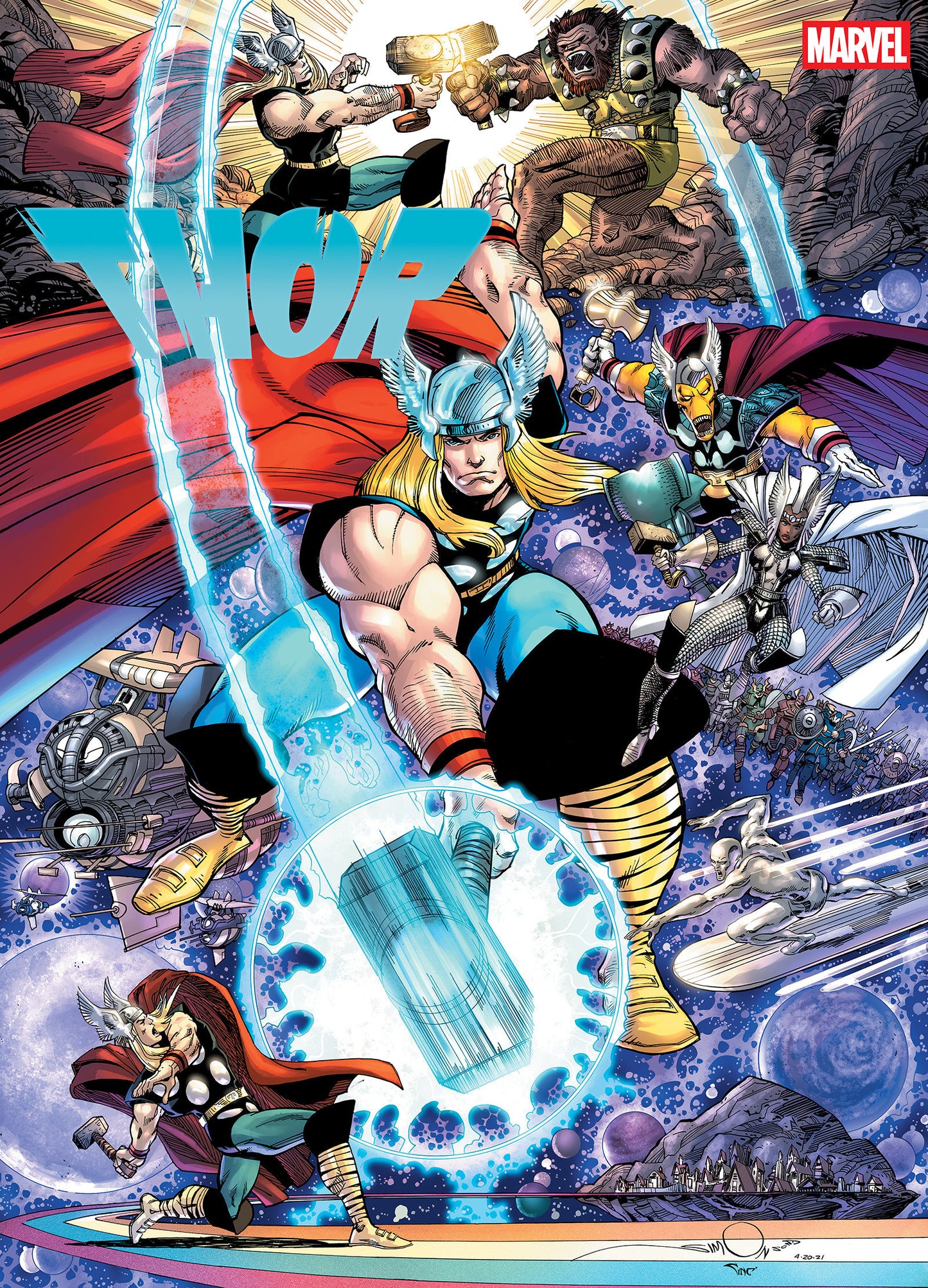 MORTAL THOR #14 THOR #800 WALT SIMONSON VARIANT