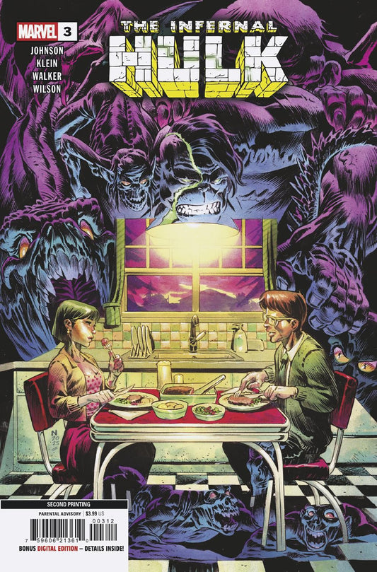 INFERNAL HULK #3 2ND PTG CVR A NIC KLEIN