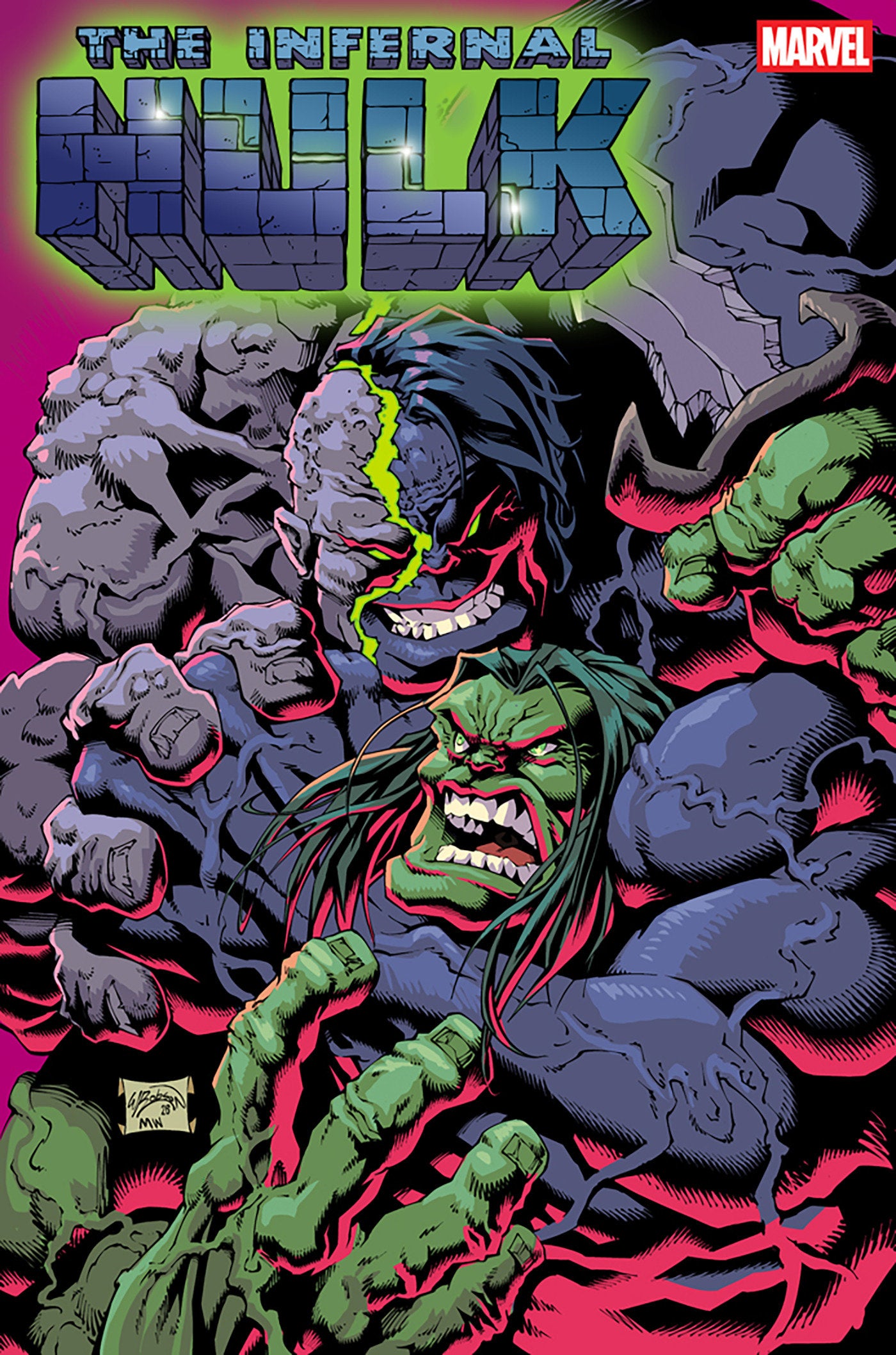INFERNAL HULK #8 CVR D WILL ROBSON VAR