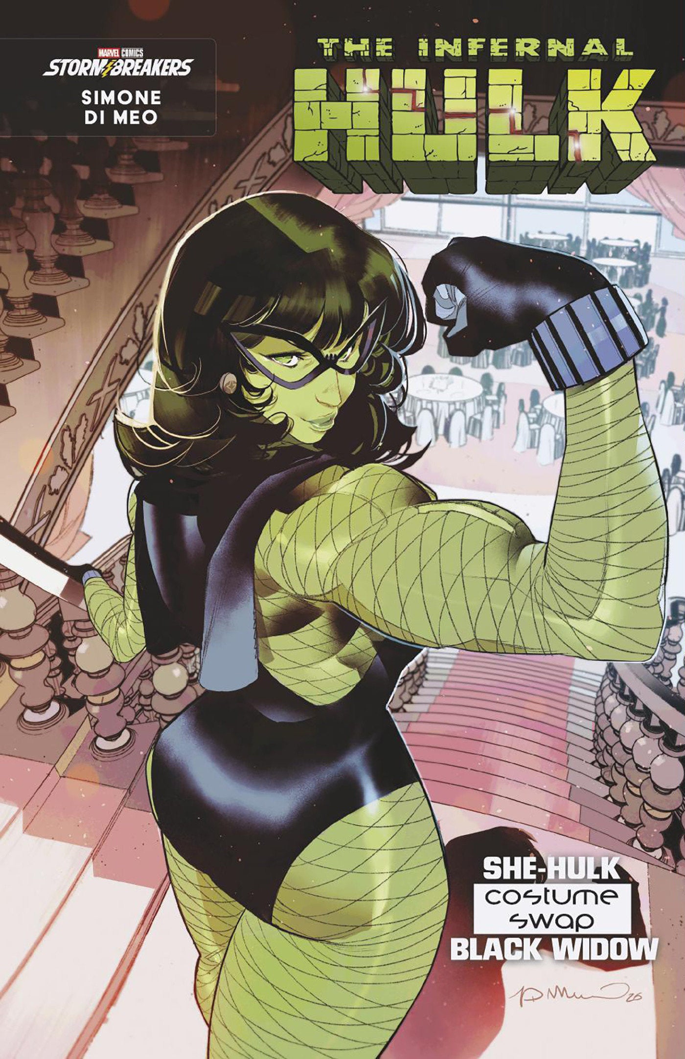 INFERNAL HULK #9 CVR B SIMONE DI MEO HELLFIRE COSTUME SWAP VAR