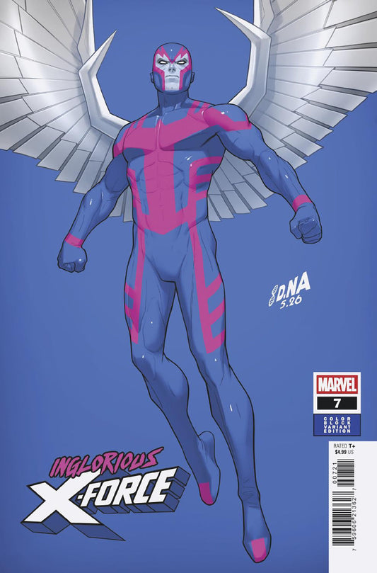 INGLORIOUS X-FORCE #7 CVR B DAVID NAKAYAMA COLOR BLOCK BLUE VAR