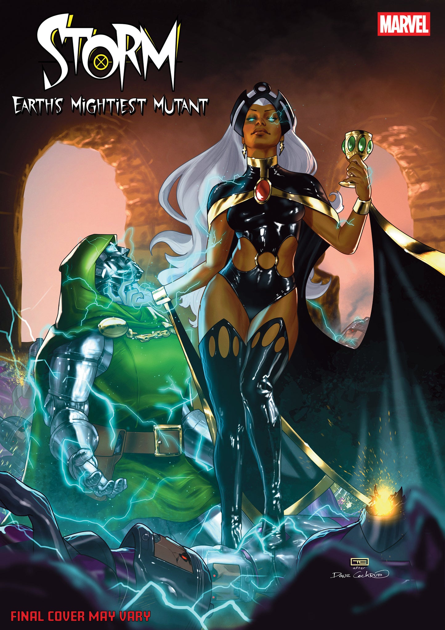 STORM: EARTH'S MIGHTIEST MUTANT #2 CVR B TAURIN CLARKE DOOM HOMAGE VAR